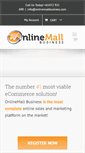 Mobile Screenshot of onlinemallbusiness.com