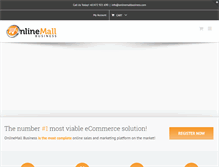 Tablet Screenshot of onlinemallbusiness.com